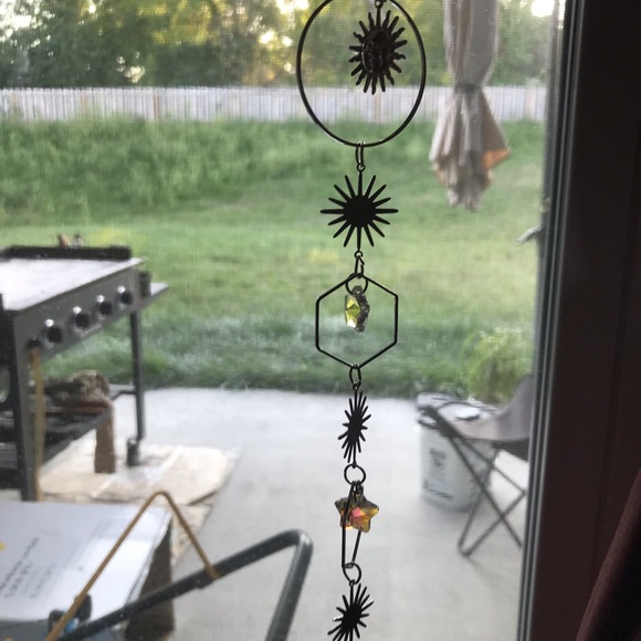 Silver Sunlight Catcher with charms - Picture 7 of 7